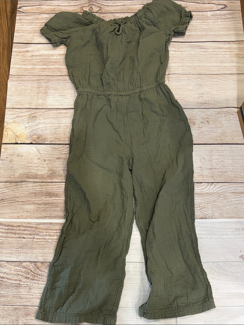 Carters girls Olive Green Jumpsuit